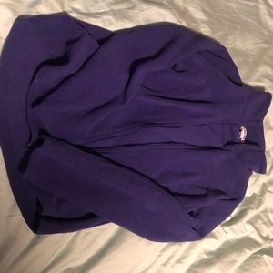 Zip up sweatshirt